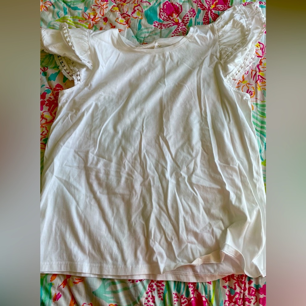 Lilly pulitzer white shirt